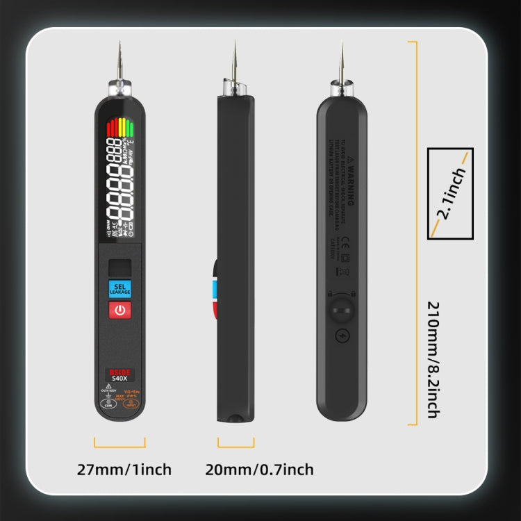 BSIDE S40X Voltage Leakage Detection Digital Multimeter