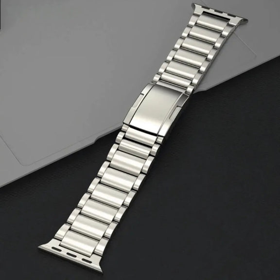For Apple Watch SE 2022 40mm Titanium Metal Watch Band(Silver)
