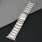 For Apple Watch Series 4 44mm Titanium Metal Watch Band(Silver)