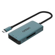 Onten C13 3 in 1 USB-C / Type-C to XQD & SD & TF Card Reader(Pine Green) - Card Reader by Onten | Online Shopping South Africa | PMC TechLife | Buy Now Pay Later Mobicred