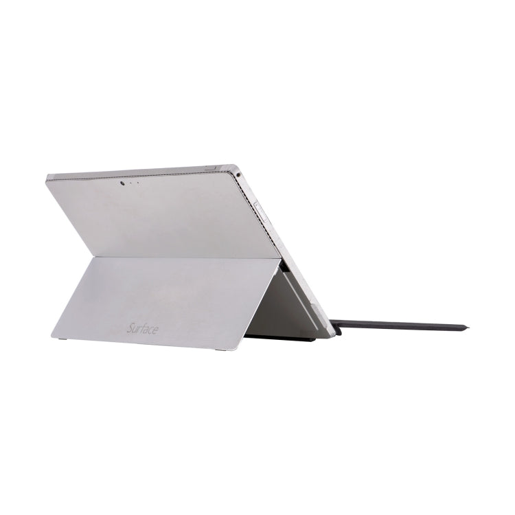 1089DC-DE German Backlit Magnetic Bluetooth 3.0 Keyboard for Microsoft Surface Pro 7 / 6 / 2017 / 4 / 3(Grey)