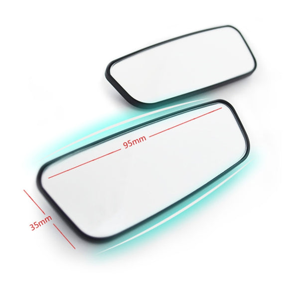 3R 3R-059 Car Auxiliary Side View Mirror Round Blind Spot Wide Angle Mirror
