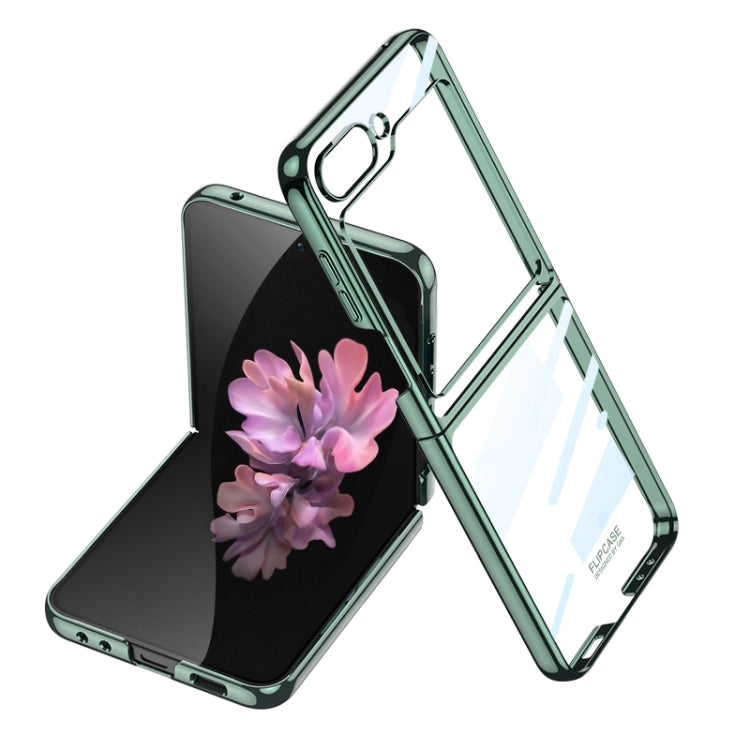 For Samsung Galaxy Z Flip6 / Flip7 FE GKK Electroplating Full Coverage Phone Case(Green)