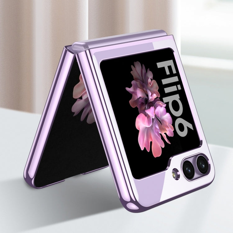 For Samsung Galaxy Z Flip6 / Flip7 FE GKK Electroplating Full Coverage Phone Case(Black)