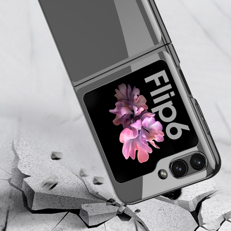 For Samsung Galaxy Z Flip6 / Flip7 FE GKK Electroplating Full Coverage Phone Case(Black)