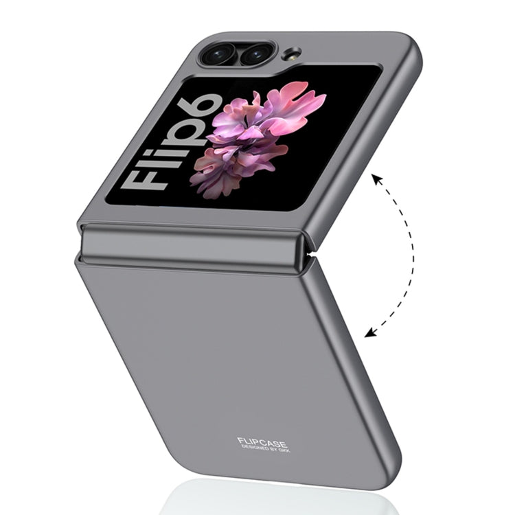 For Samsung Galaxy Z Flip6 / Flip7 FE GKK Ultra-thin Full Coverage Phone Case(Silver)