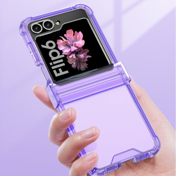 For Samsung Galaxy Z Flip6 GKK Airbag Hinge Full Coverage Phone Case(Black)