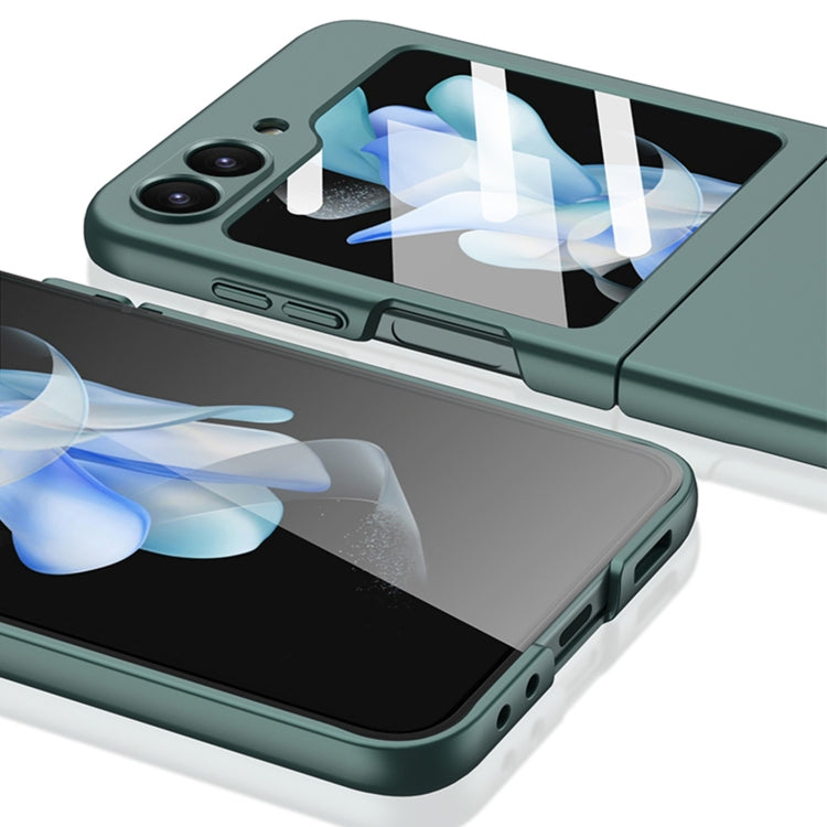 For Samsung Galaxy Z Flip6 GKK Integrated Ultra-thin Full Coverage Phone Case(Silver)