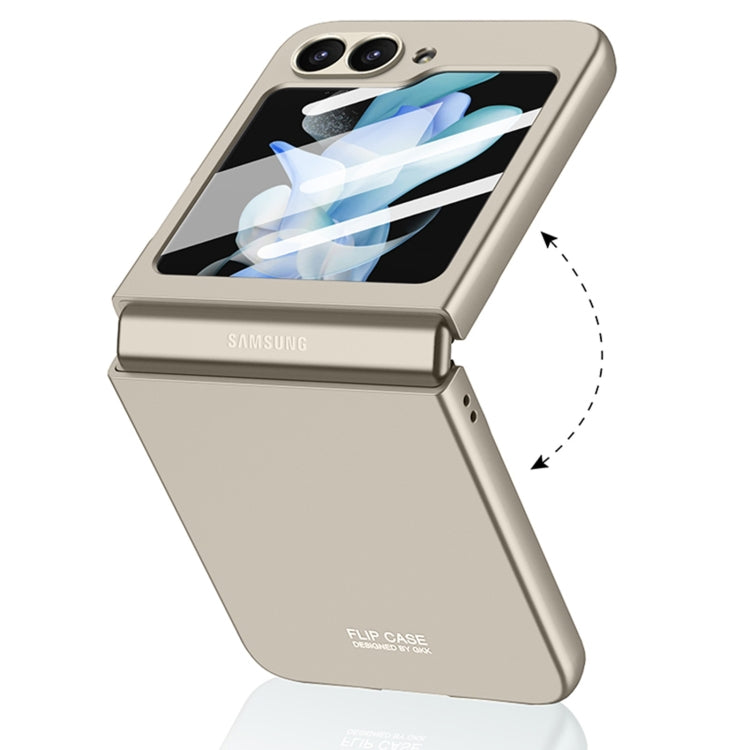 For Samsung Galaxy Z Flip6 GKK Integrated Ultra-thin Full Coverage Phone Case(Black)