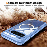 For Google Pixel 9 Pro XL RedPepper Transparent IP54 Life Water-resistant Phone Case(Blue)