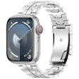 For Apple Watch SE 2022 40mm Turtle Buckle Titanium Alloy Watch Band(Silver) - free shipping - PMC TechLife - Order now!