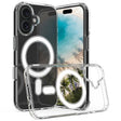 For iPhone 16 Plus MagSafe Clear Acrylic PC Hybrid TPU Phone Case(Transparent) - iPhone 16 Plus Cases by PMC TechLife | Online Shopping South Africa | PMC TechLife | Buy Now Pay Later Mobicred