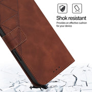 For Ulefone Note 14 Crossbody 3D Embossed Flip Leather Phone Case(Brown)