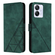 For Blackview Color 8 Crossbody 3D Embossed Flip Leather Phone Case(Green)