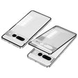For Google Pixel 7 Pro Snap Buckle Metal Frame Frosted Phone Case(Silver) - free shipping - PMC TechLife - Order now!
