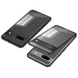 For Google Pixel 8a Snap Buckle Metal Frame Frosted Phone Case(Black) - Google Cases by PMC TechLife | Online Shopping South Africa | PMC TechLife | Buy Now Pay Later Mobicred