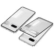 For Google Pixel 8a Snap Buckle Metal Frame Frosted Phone Case(Silver) - Google Cases by PMC TechLife | Online Shopping South Africa | PMC TechLife | Buy Now Pay Later Mobicred
