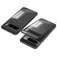 For Google Pixel 8 Pro Snap Buckle Metal Frame Frosted Phone Case(Black) - free shipping - PMC TechLife - Order now!