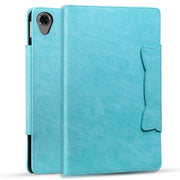 For Lenovo Tab M8 Cat Buckle Leather Tablet Case(Sky Blue)