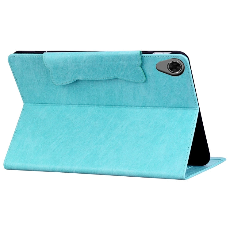 For Lenovo Tab M8 Cat Buckle Leather Tablet Case(Sky Blue)