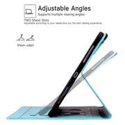 For Lenovo Tab M8 Cat Buckle Leather Tablet Case(Sky Blue)
