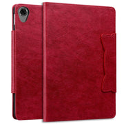 For Lenovo Tab M8 Cat Buckle Leather Tablet Case(Red)