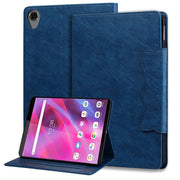 For Lenovo Tab M8 Cat Buckle Leather Tablet Case(Royal Blue)