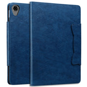 For Lenovo Tab M8 Cat Buckle Leather Tablet Case(Royal Blue)