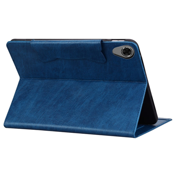 For Lenovo Tab M8 Cat Buckle Leather Tablet Case(Royal Blue)