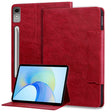 For Lenovo Tab P12 Cat Buckle Leather Tablet Case(Red) - Lenovo by PMC TechLife | Online Shopping South Africa | PMC TechLife | Buy Now Pay Later Mobicred