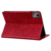 For Lenovo Xiaoxin Pad M11 2024 Cat Buckle Leather Tablet Case(Red)