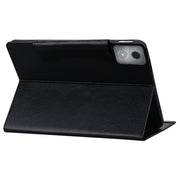 For Lenovo Tab K11 Plus / M11 Plus  Cat Buckle Leather Tablet Case(Black)