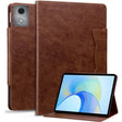 For Lenovo Tab K11 Plus / M11 Plus  Cat Buckle Leather Tablet Case(Brown) - Lenovo by PMC TechLife | Online Shopping South Africa | PMC TechLife | Buy Now Pay Later Mobicred