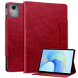 For Lenovo Tab K11 Plus / M11 Plus  Cat Buckle Leather Tablet Case(Red) - Lenovo by PMC TechLife | Online Shopping South Africa | PMC TechLife | Buy Now Pay Later Mobicred