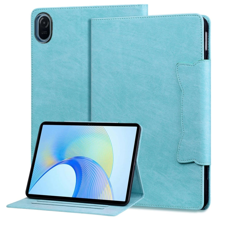 For Honor Pad 8 Cat Buckle Leather Tablet Case(Sky Blue)
