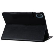 For Honor Pad 8 Cat Buckle Leather Tablet Case(Black)