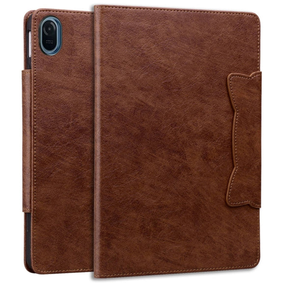 For Honor Pad 8 Cat Buckle Leather Tablet Case(Brown)