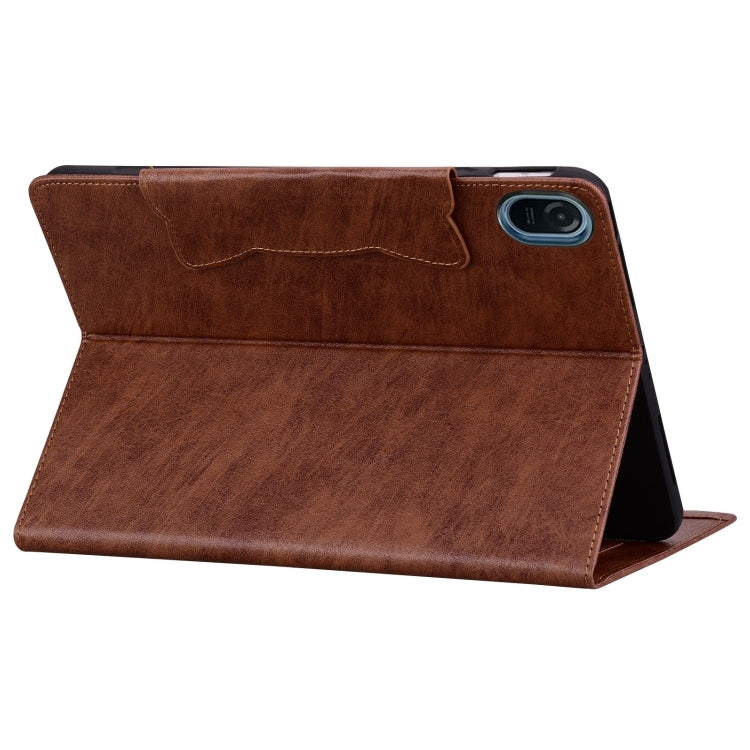 For Honor Pad 8 Cat Buckle Leather Tablet Case(Brown)