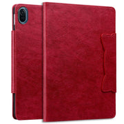 For Honor Pad 8 Cat Buckle Leather Tablet Case(Red)