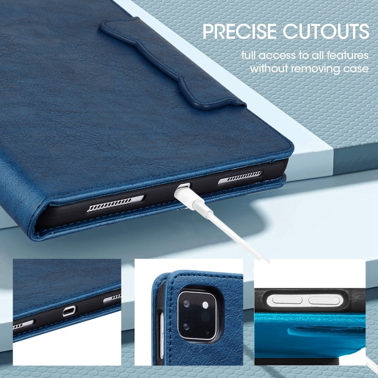 For Honor Pad 8 Cat Buckle Leather Tablet Case(Royal Blue)
