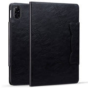 For Honor Pad X9 / X8 Pro Cat Buckle Leather Tablet Case(Black)