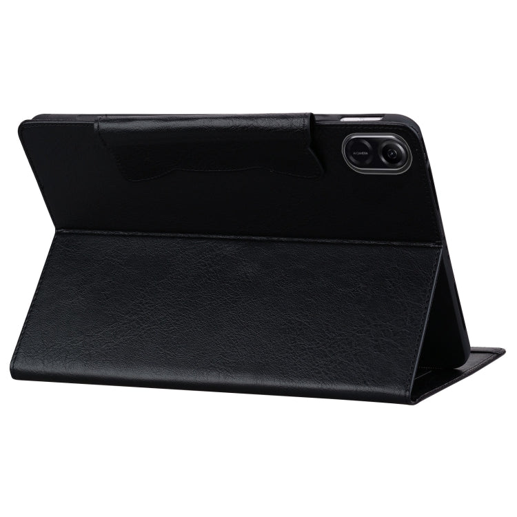 For Honor Pad X9 / X8 Pro Cat Buckle Leather Tablet Case(Black)