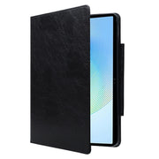 For Honor Pad X8a Cat Buckle Leather Tablet Case(Black)