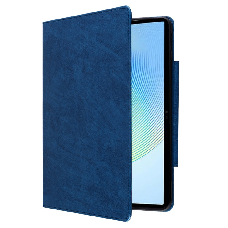 For Honor Pad X8a Cat Buckle Leather Tablet Case(Royal Blue)