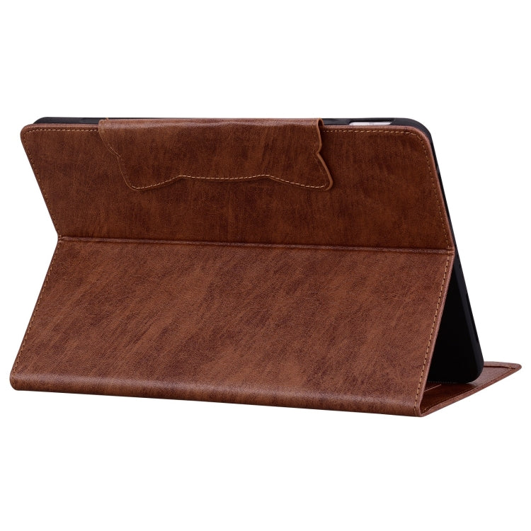 For Amazon Kindle Scribe 10.2 inch 2022 Cat Buckle Leather Tablet Case(Brown)