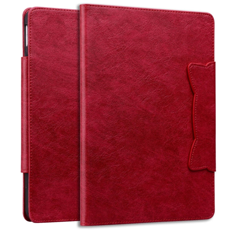 For Amazon Kindle Scribe 10.2 inch 2022 Cat Buckle Leather Tablet Case(Red)