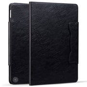 For Amazon Kindle Fire HD 10 2023 / 2021 Cat Buckle Leather Smart Tablet Case(Black)