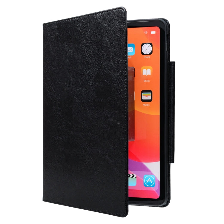 For Amazon Kindle Fire HD 10 2023 / 2021 Cat Buckle Leather Smart Tablet Case(Black)