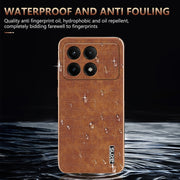 For Redmi K70 / K70 Pro AZNS Electroplated Frame Crocodile Texture Full Coverage Phone Case(Blue)