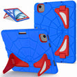 For iPad Air 11 2025 / 2024 Silicone + PC Shockproof Protective Tablet Case(Blue Red) - iPad Air 11 2025 / 2024 Cases by PMC TechLife | Online Shopping South Africa | PMC TechLife | Buy Now Pay Later Mobicred